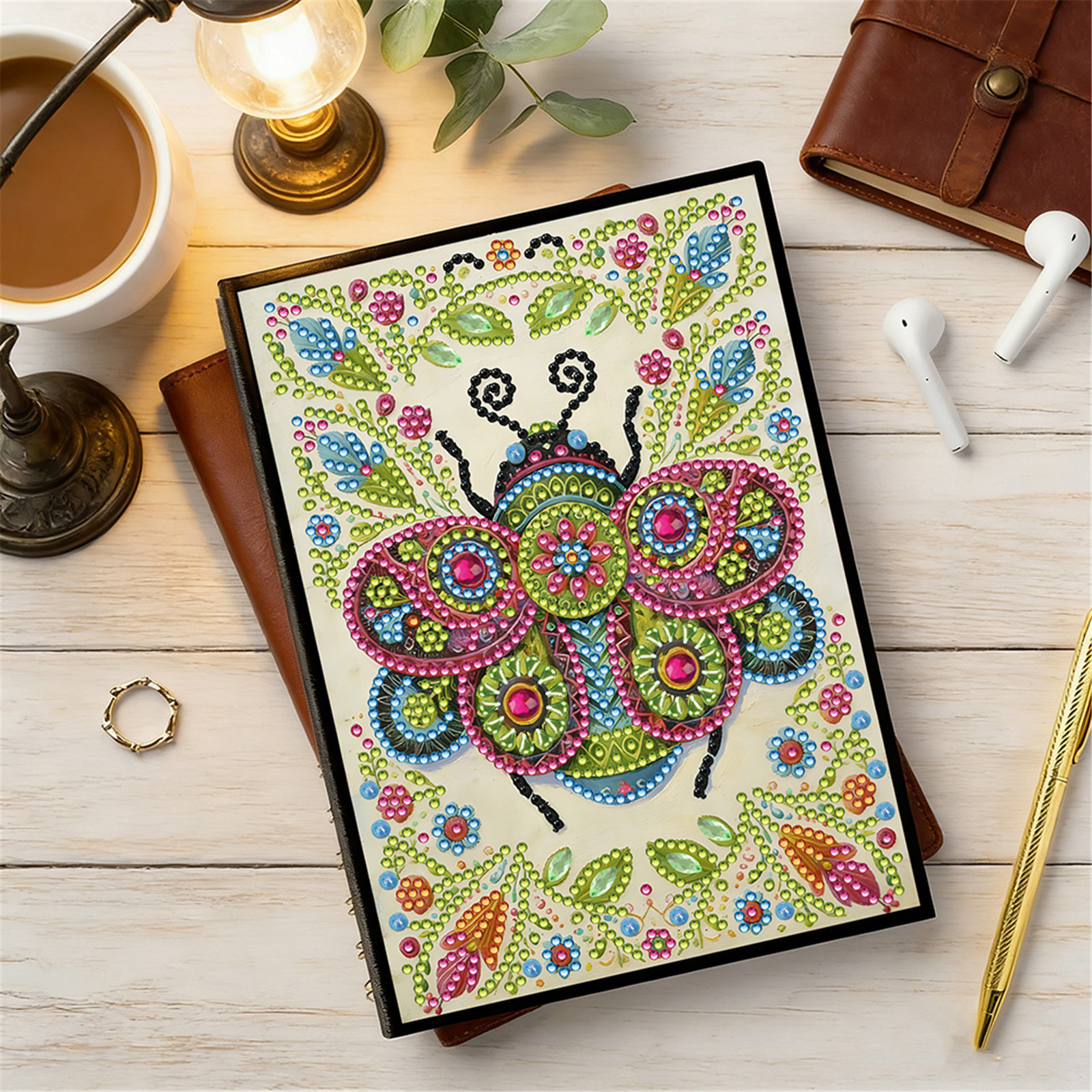 Resin Art Gift For Birthday - Nature & Floral Rhinestone Art Painting