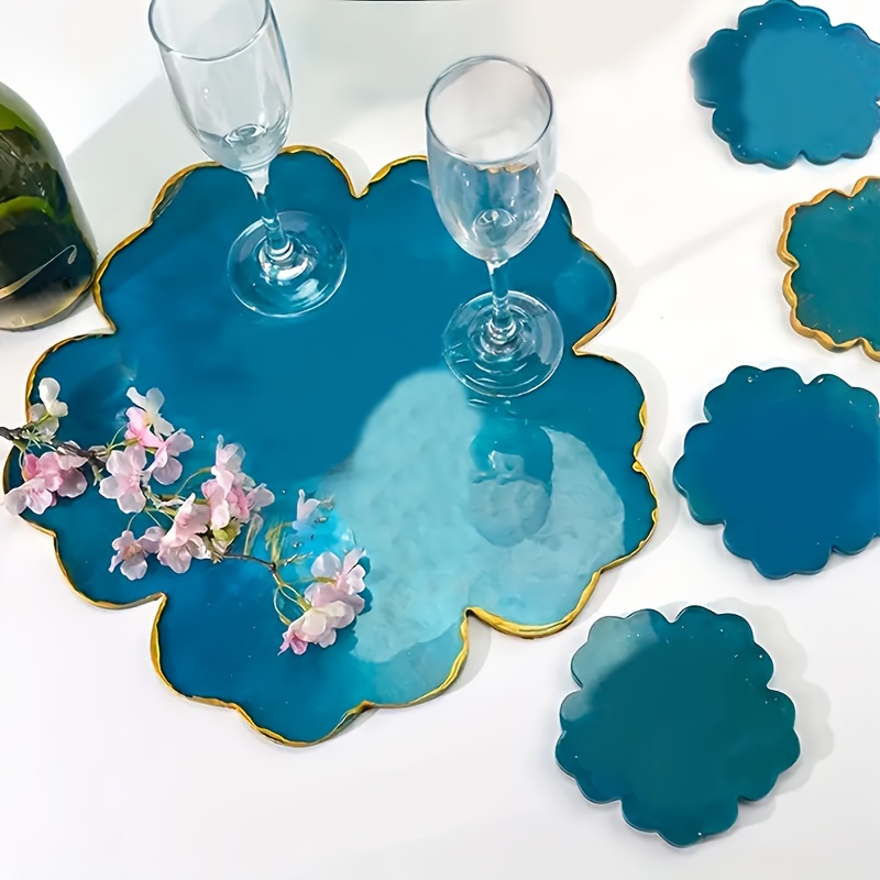 5pcs Mirror Large Flower Small - Resin Art Guide review and price