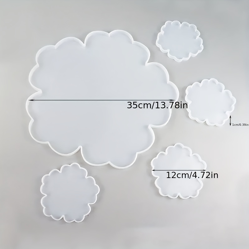 5pcs Mirror Large Flower Small - Resin Art Guide review and price