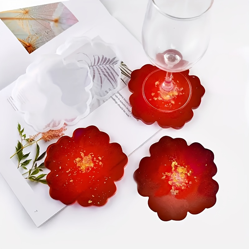 5pcs Mirror Large Flower Small - Resin Art Guide review and price