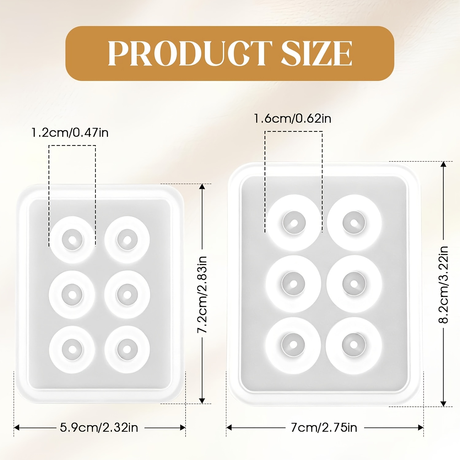 Two Perforated Spherical Silic - Resin Art Guide review and price