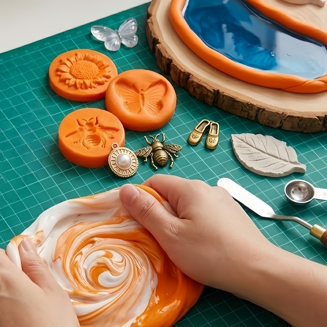 260g/120g Silicone Putty DIY C - Resin Art Guide review and price