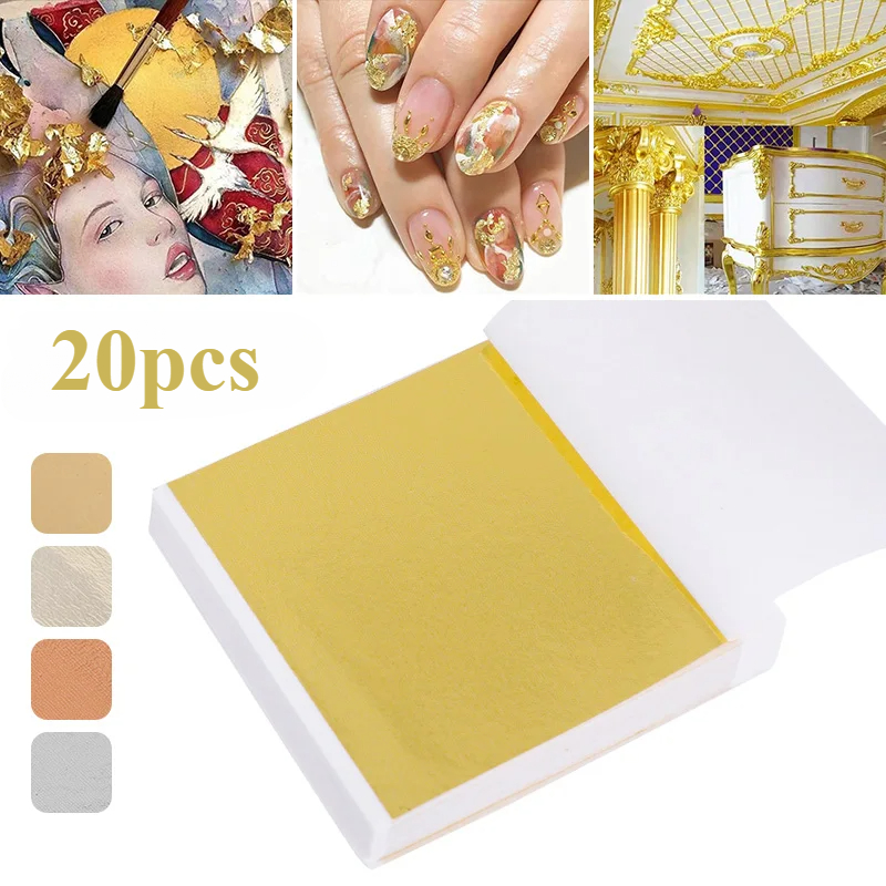 20 Pcs Gold Leaf Sheets: Versa - Resin Art Gift For Birthday review and price