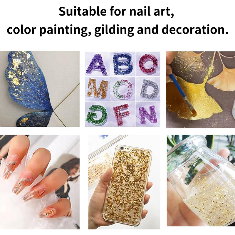 20 Pcs Gold Leaf Sheets: Versa - Resin Art Gift For Birthday review and price