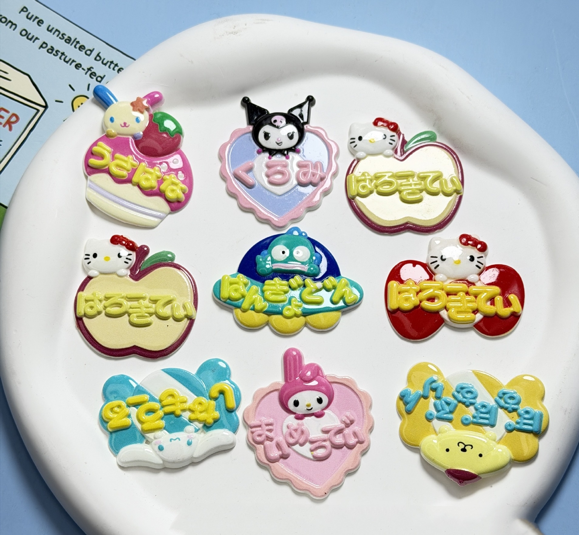 10PCS Cute Character Resin Cab - Resin Art Case review and price