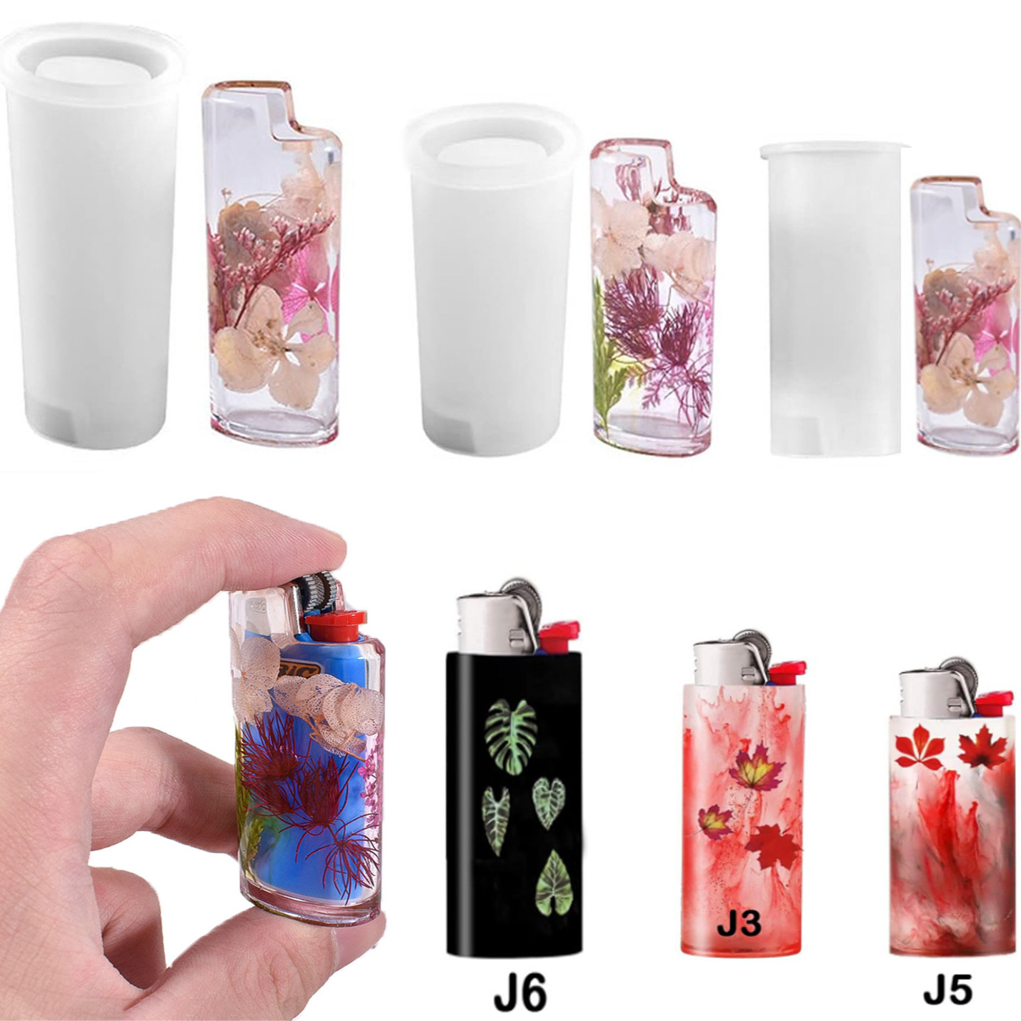 DIY Lighter Case Cover Silicon - Resin Art Guide review and price