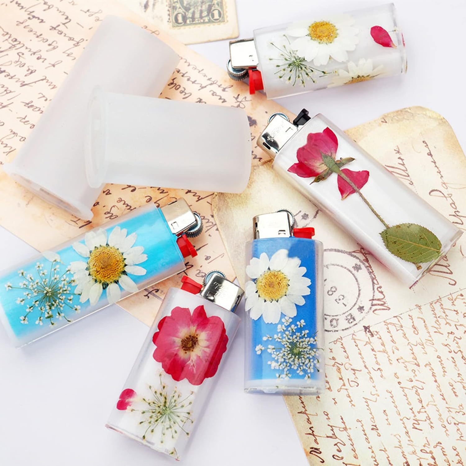 DIY Lighter Case Cover Silicon - Resin Art Guide review and price