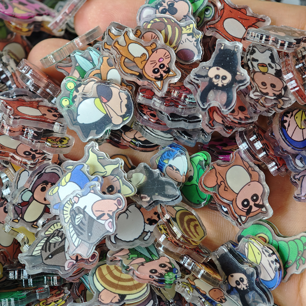 50pcs/set Cartoon Crayon Shin- - Resin Art Case review and price
