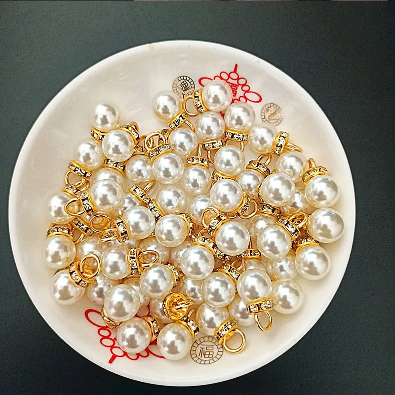 30Pcs Round Pearl Diamond Pend - Resin Art Gift For Birthday review and price