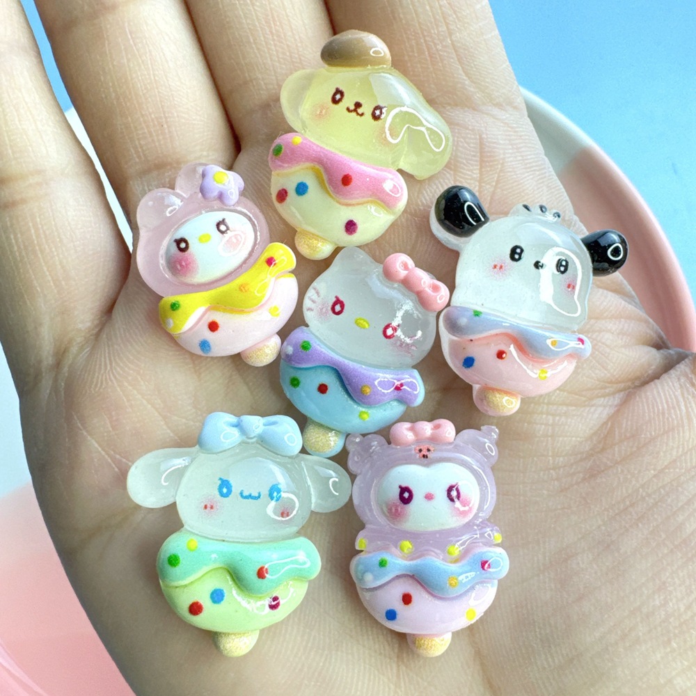 20pcs Glow In Dark Ice Cream P - Resin Art Case review and price