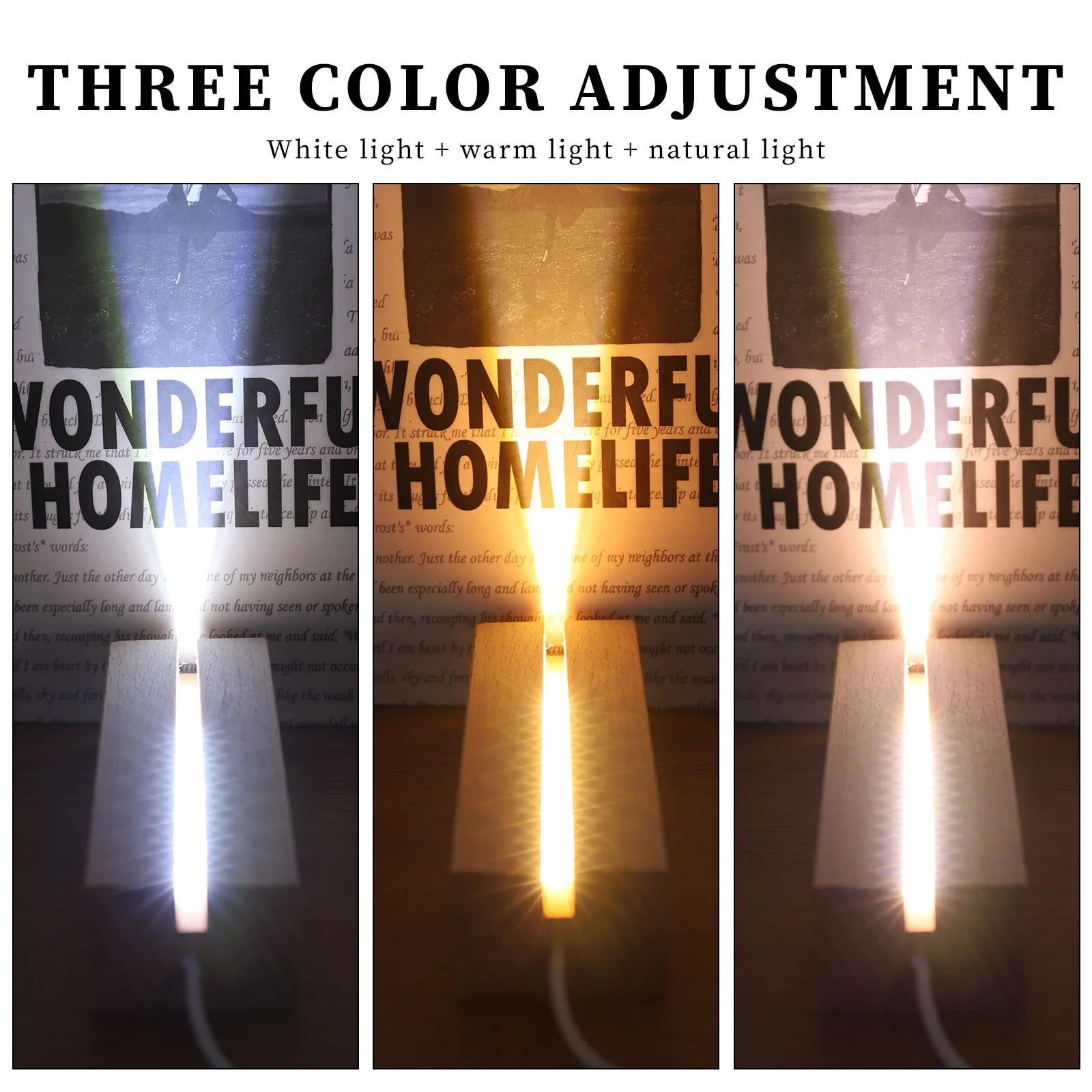 1-10pcs LED Wood Light Display - Resin Art Stand review and price