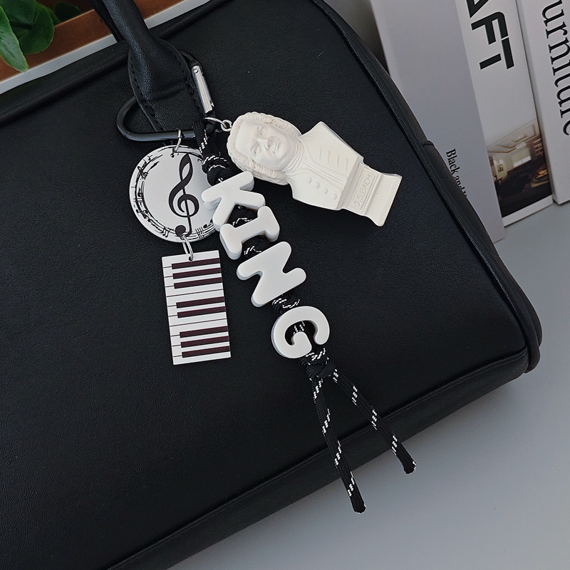 Art Student Music Lover Chopin - Resin Art Letter Keychain review and price