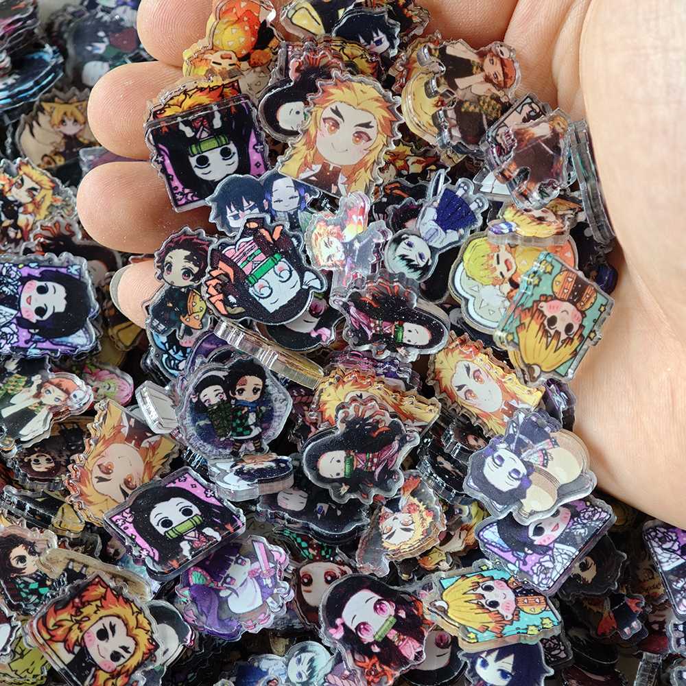 50pcs/set Demon Slayer Anime R - Resin Art Case review and price