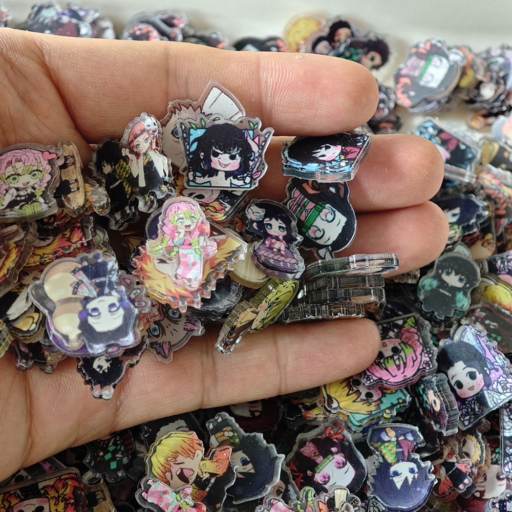 50pcs/set Demon Slayer Anime R - Resin Art Case review and price