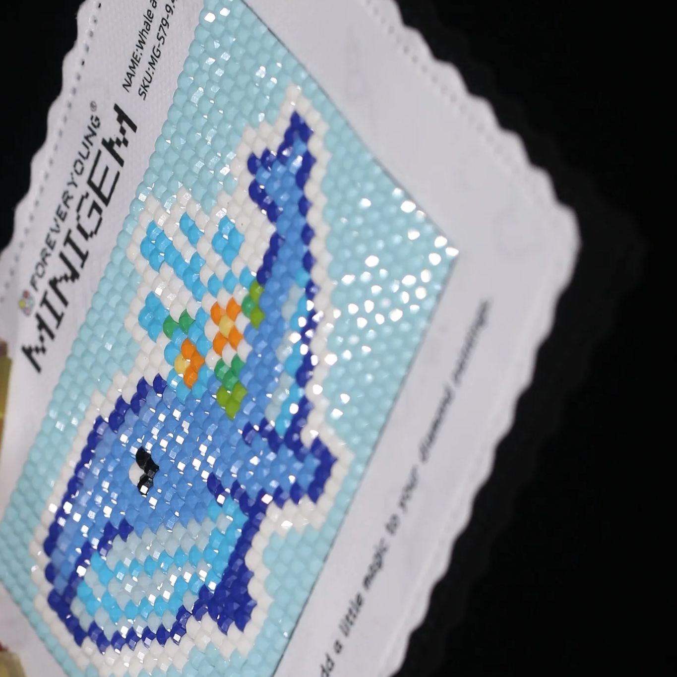 Minigem®: Whale and Flower 9.4 - Resin Art Of Flowers review and price