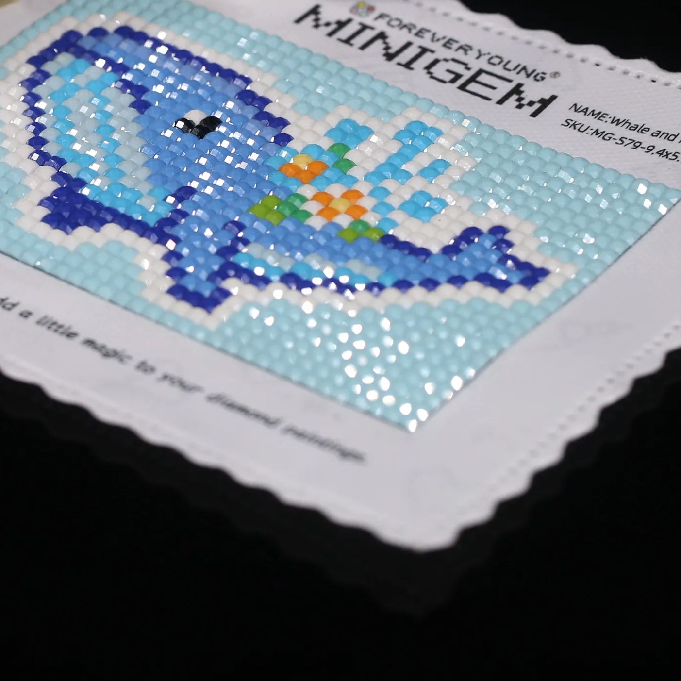 Minigem®: Whale and Flower 9.4 - Resin Art Of Flowers review and price
