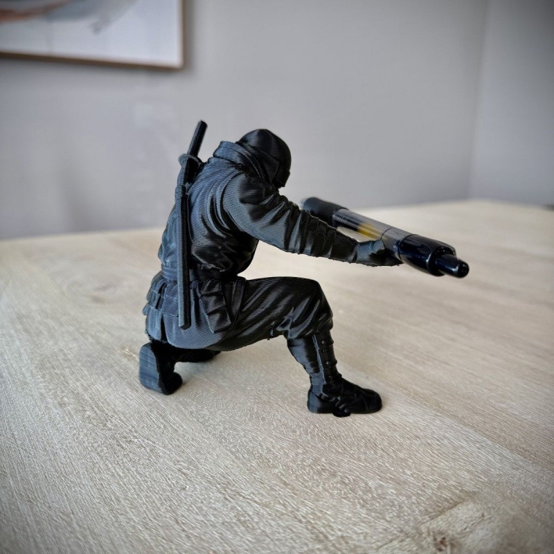 Ninja Figure Pen Holder 3D Pri - Resin Art Stand review and price