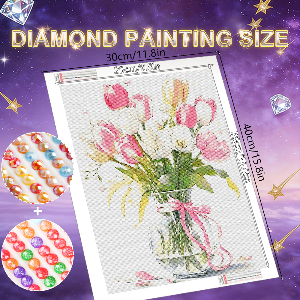 HUACAN Diamond Art Painting Ro - Resin Art With Rose review and price