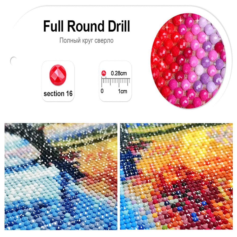 5D DIY Diamond Painting Gratef - Resin Art With Rose review and price