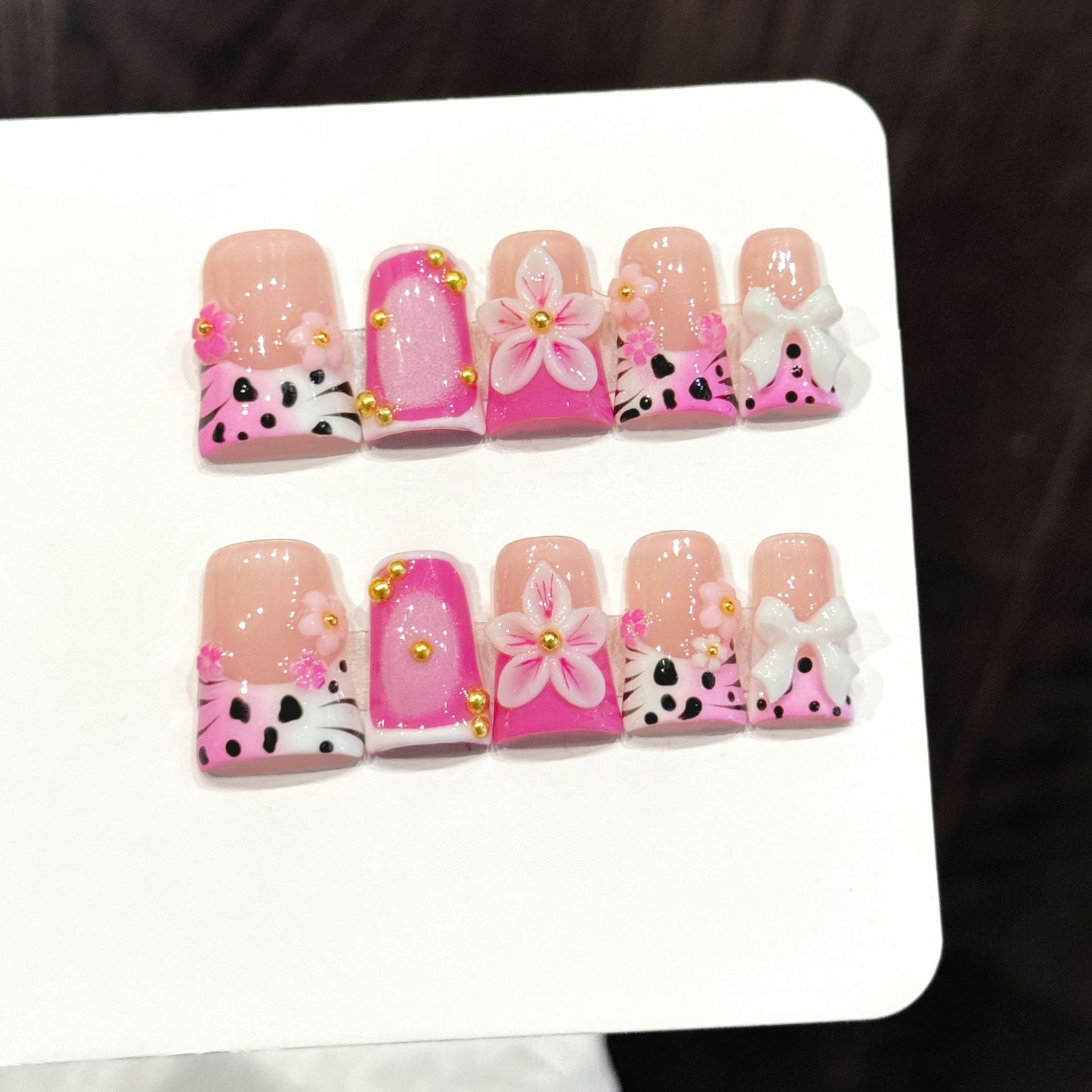 10pcs Pure Hand Pressed Duck N - Resin Art Of Flowers review and price