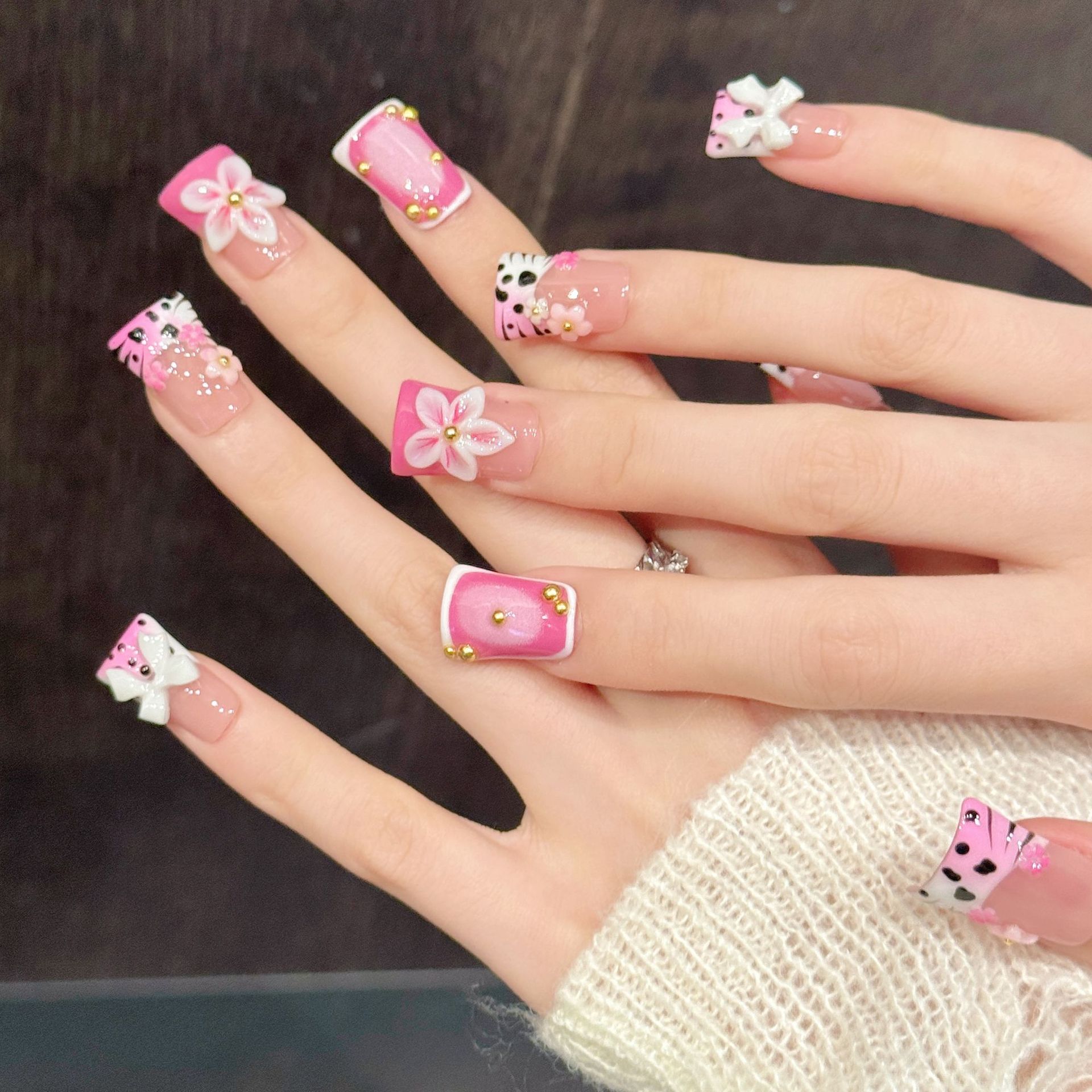 10pcs Pure Hand Pressed Duck N - Resin Art Of Flowers review and price