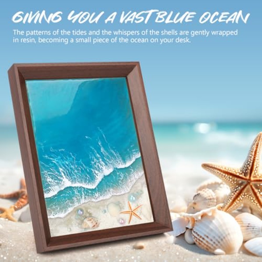 KISREL Ocean Resin Art Kit, Cl - Resin Art Tutorial review and price