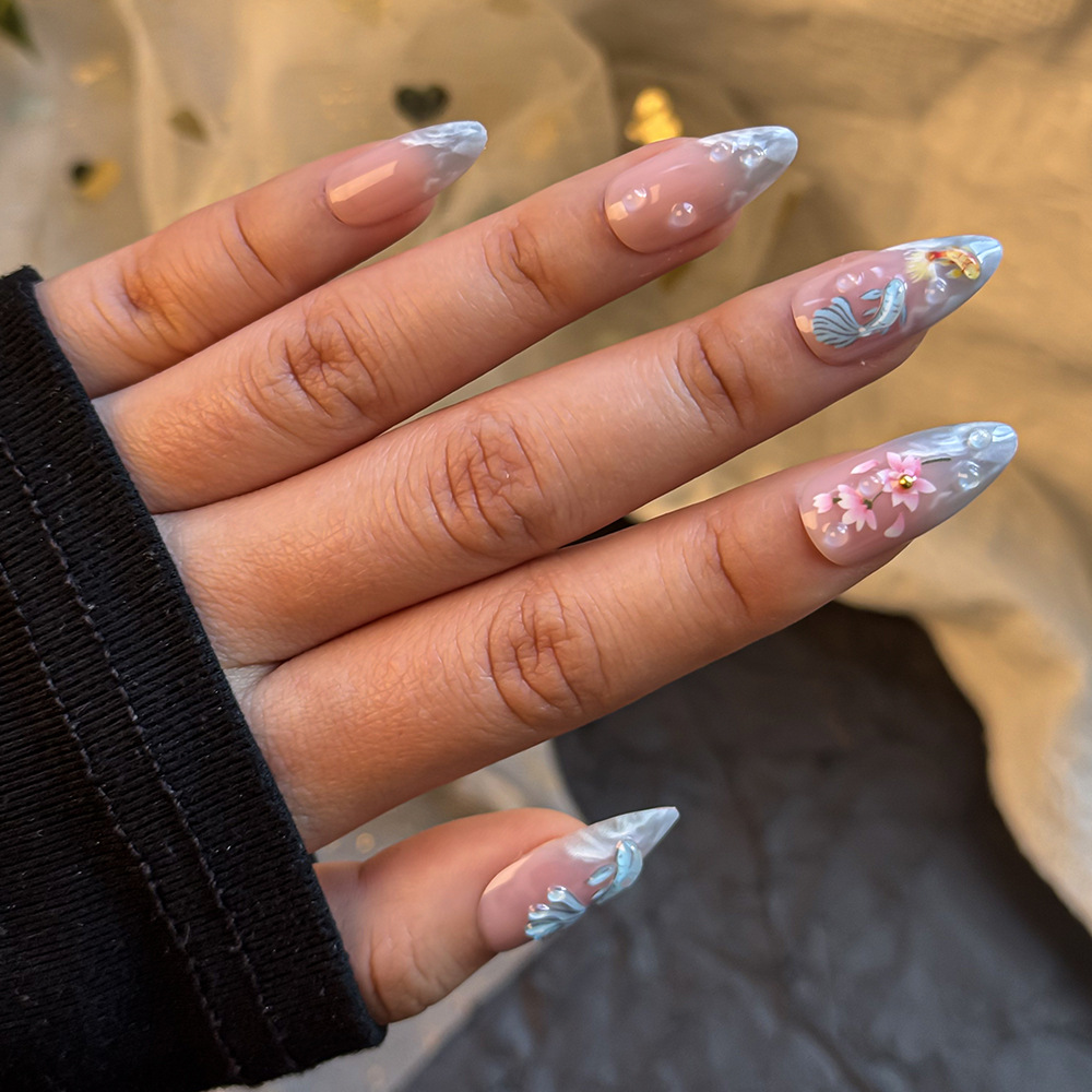 24pcs hot selling koi nail art - Resin Art Of Flowers review and price