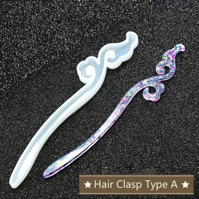 New Transparent Hairpin Silico - Resin Art Guide review and price