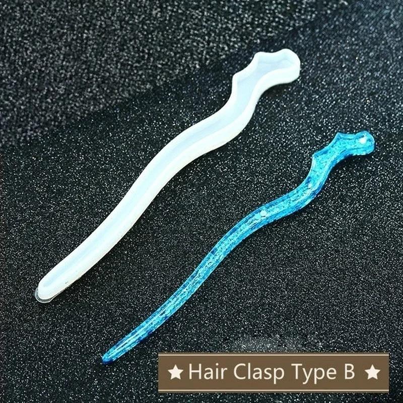 New Transparent Hairpin Silico - Resin Art Guide review and price