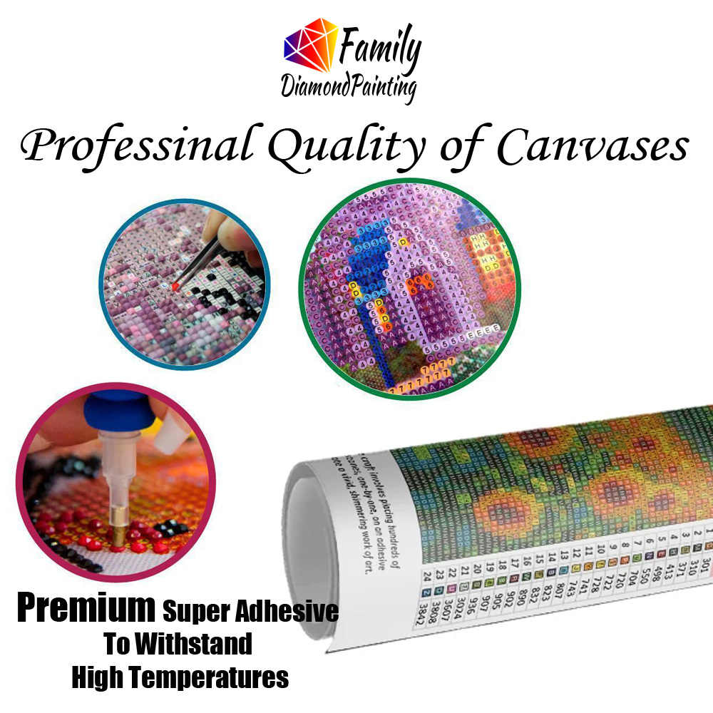 Diamond Painting Family Fairy  - Resin Art Of Flowers review and price