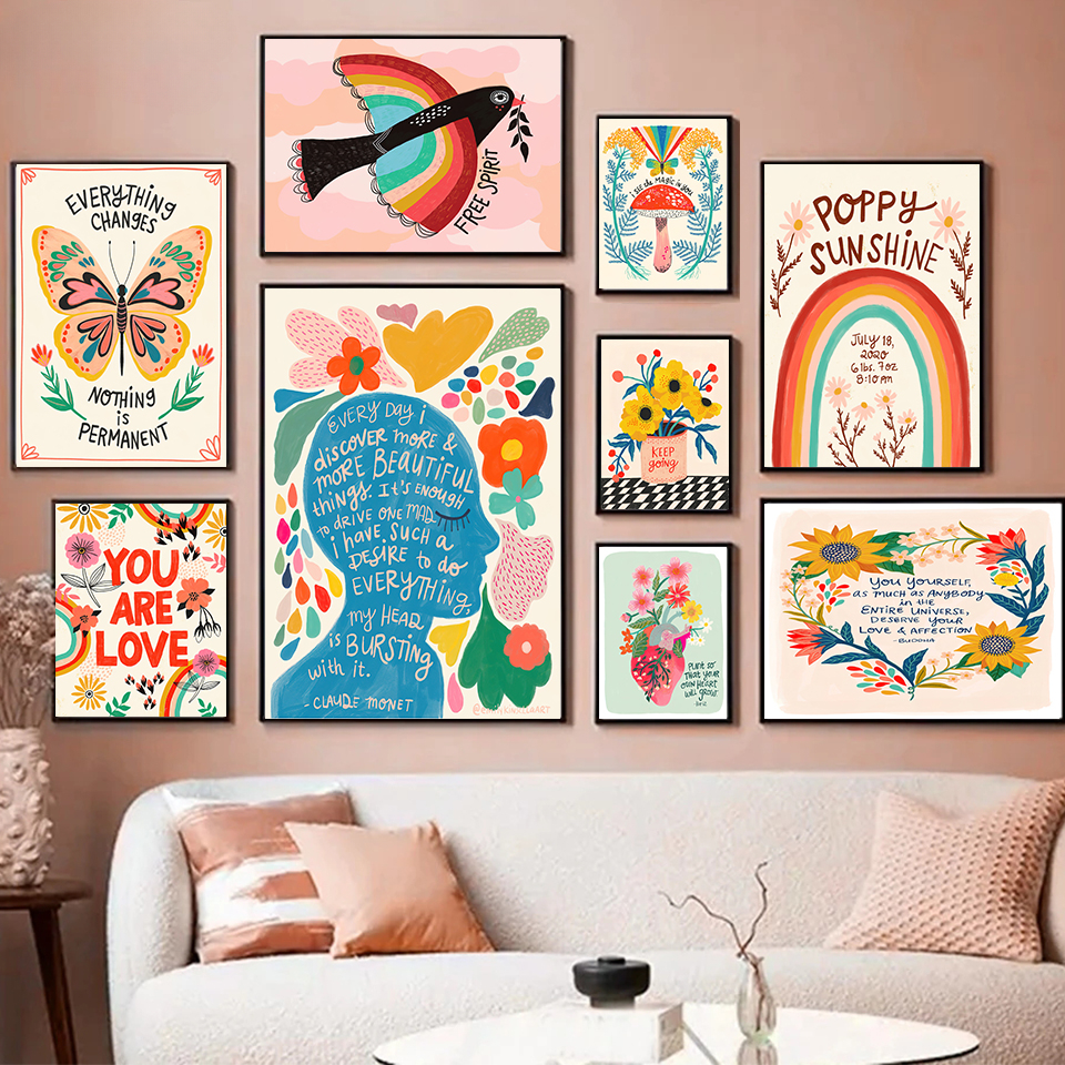 2026 Scandinavian Simple Wall  - Resin Art Of Flowers review and price
