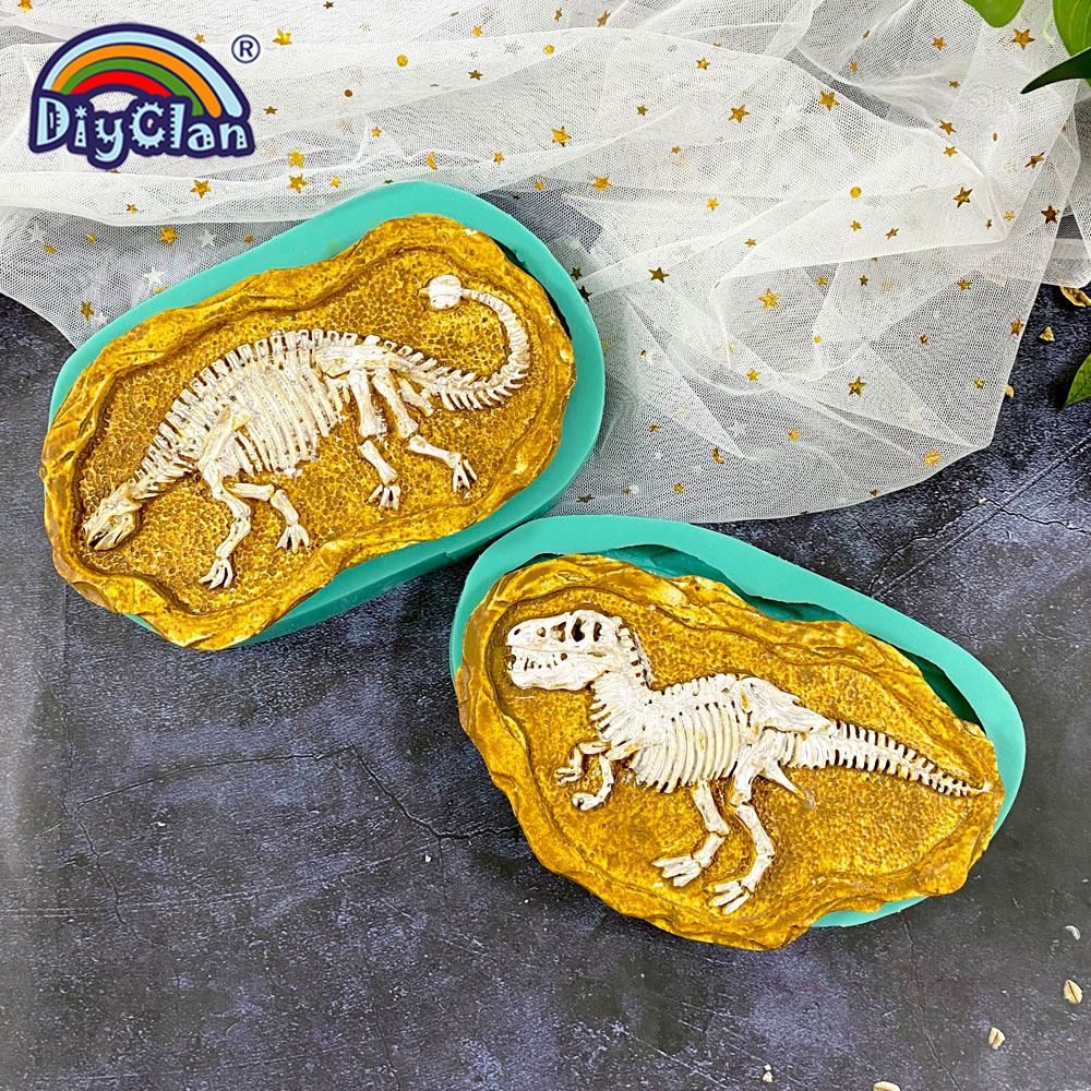 Dinosaur Skeleton Specimen Sil - Resin Art Guide review and price
