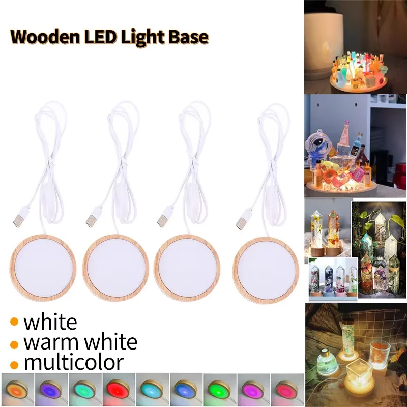 LED Night Light Base 3D Decora - Resin Art Stand review and price