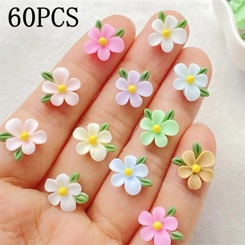 60pcs Mixed Resin Mini Colorfu - Resin Art With Rose review and price