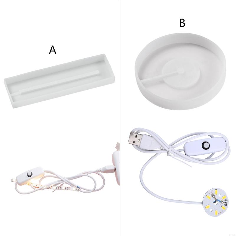 R3MC Silicone Mold with LED Li - Resin Art Stand review and price