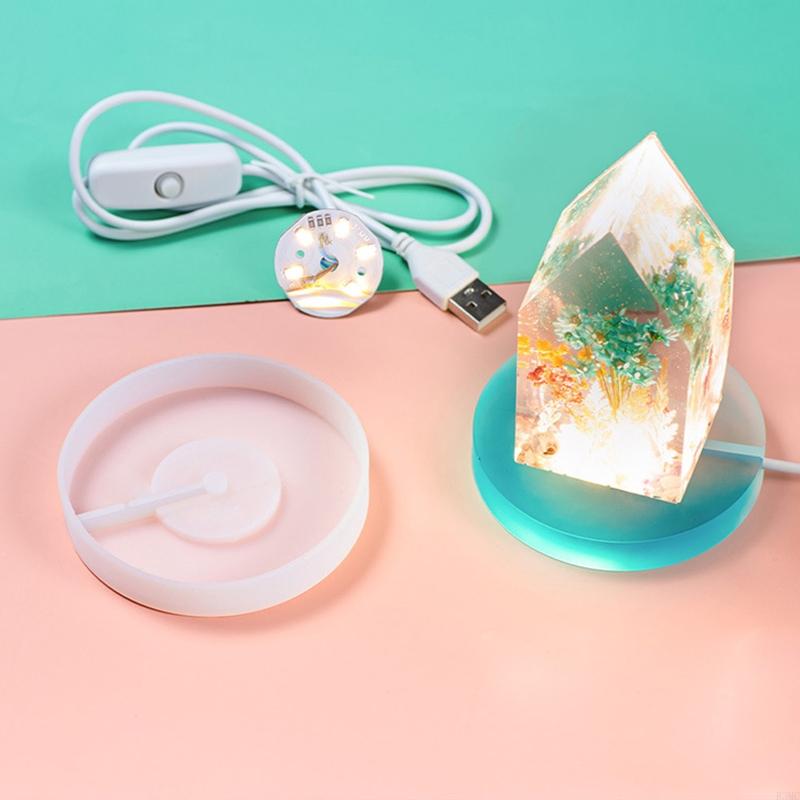 R3MC Silicone Mold with LED Li - Resin Art Stand review and price