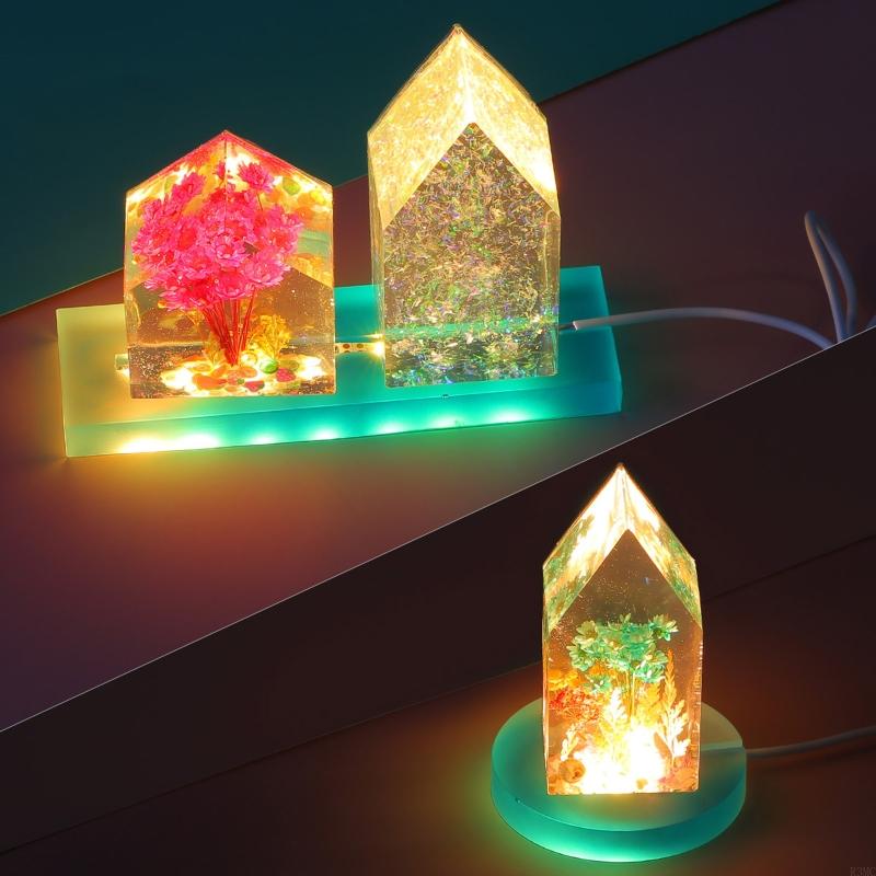 R3MC Silicone Mold with LED Li - Resin Art Stand review and price