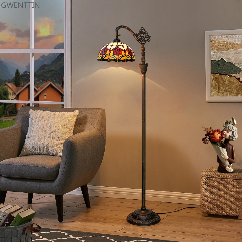 Tiffany Floor Lamps Flowers Ar - Resin Art Stand review and price