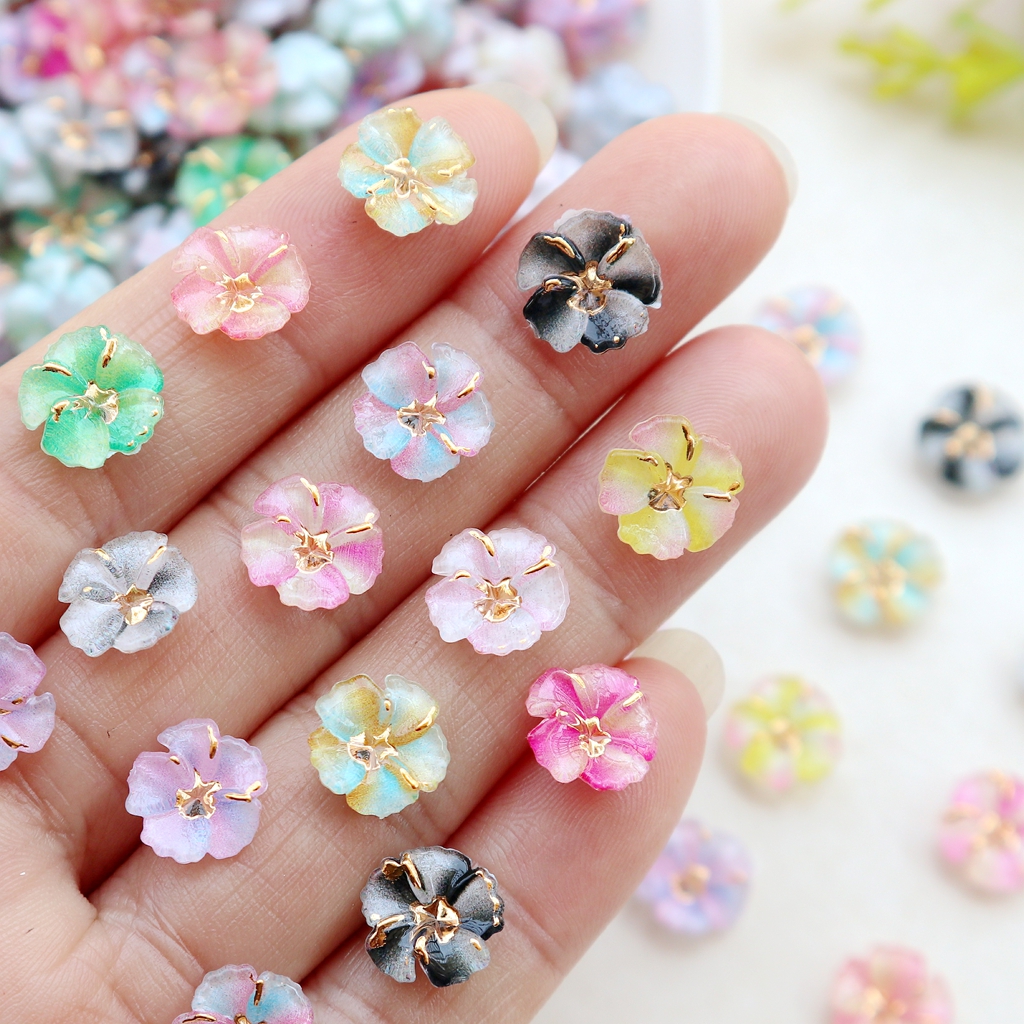 30pcs Mini Resin Flower Caboch - Resin Art Case review and price