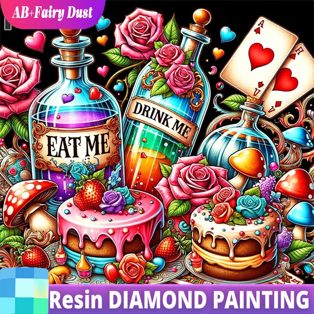 Resin Fairy Dust AB Diamond Pa - Resin Art With Rose review and price