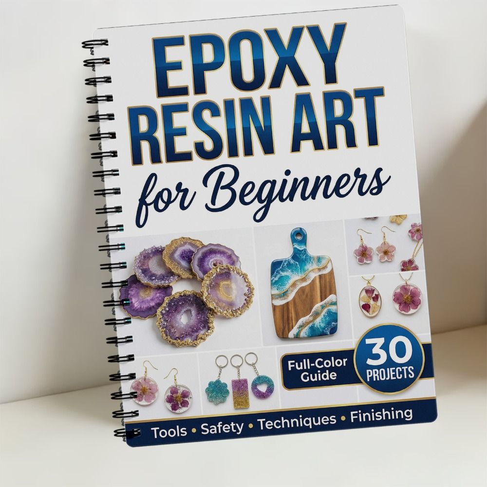 Step-by-Step Epoxy Resin Art H - Resin Art Tutorial review and price