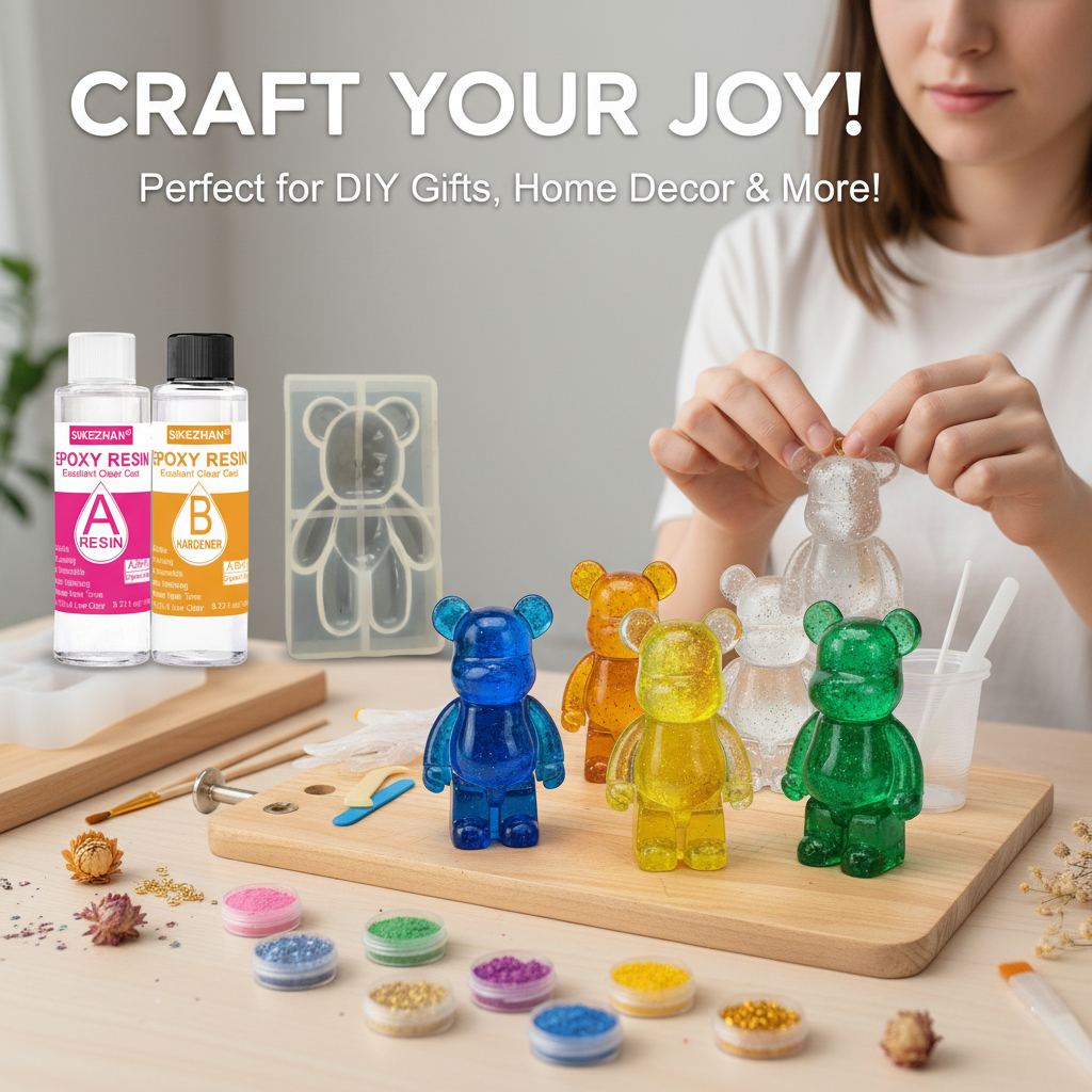 DIY Crystal Epoxy Resin Kit wi - Resin Art Stand review and price